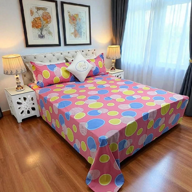 Home Tex J1 Cotton Bedsheet