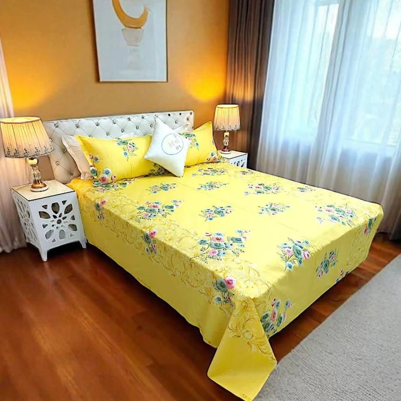 Home Tex Twill Cotton Bedsheet