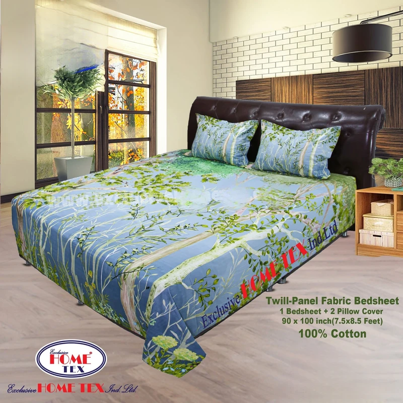 Home Tex Pannel Bedsheet