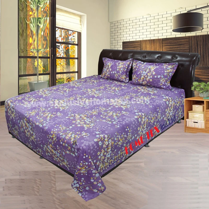 Home Tex Twill Cotton Bedsheet