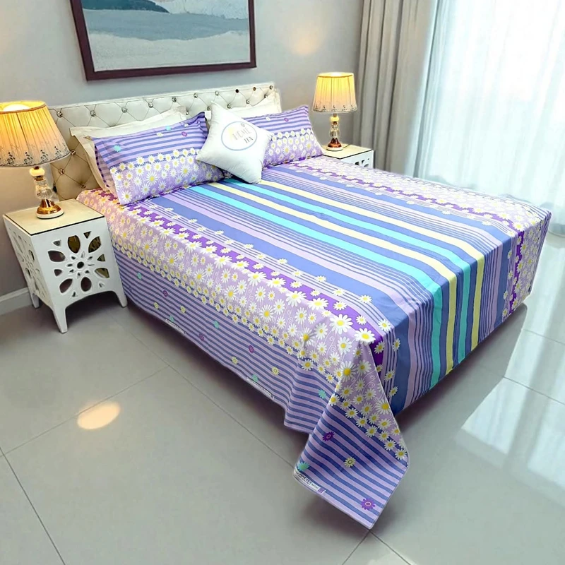 Home Tex J1 Cotton Bedsheet