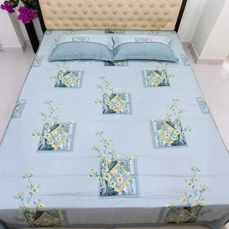 Home Tex Twill Cotton Bedsheet