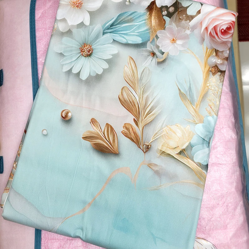 Home Tex Digital Print Bedsheet