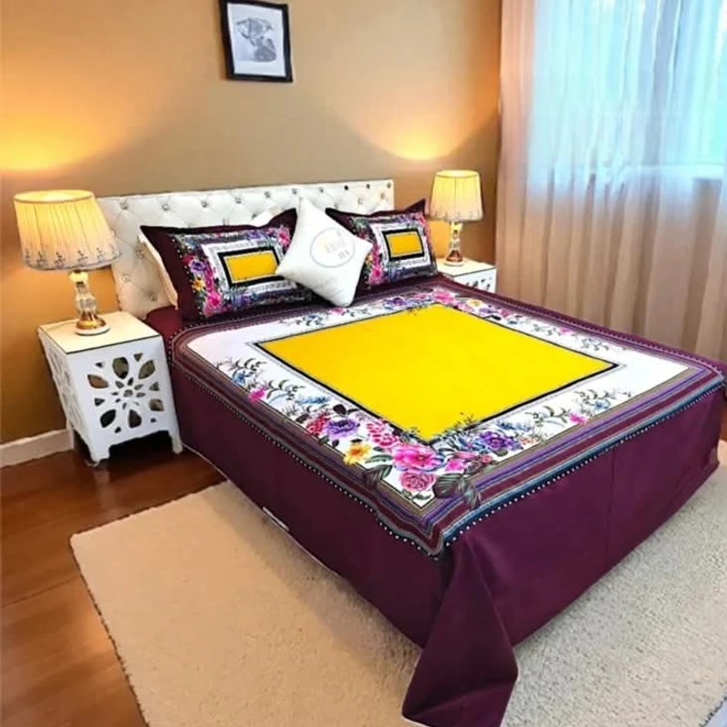 Home Tex Pannel Bedsheet