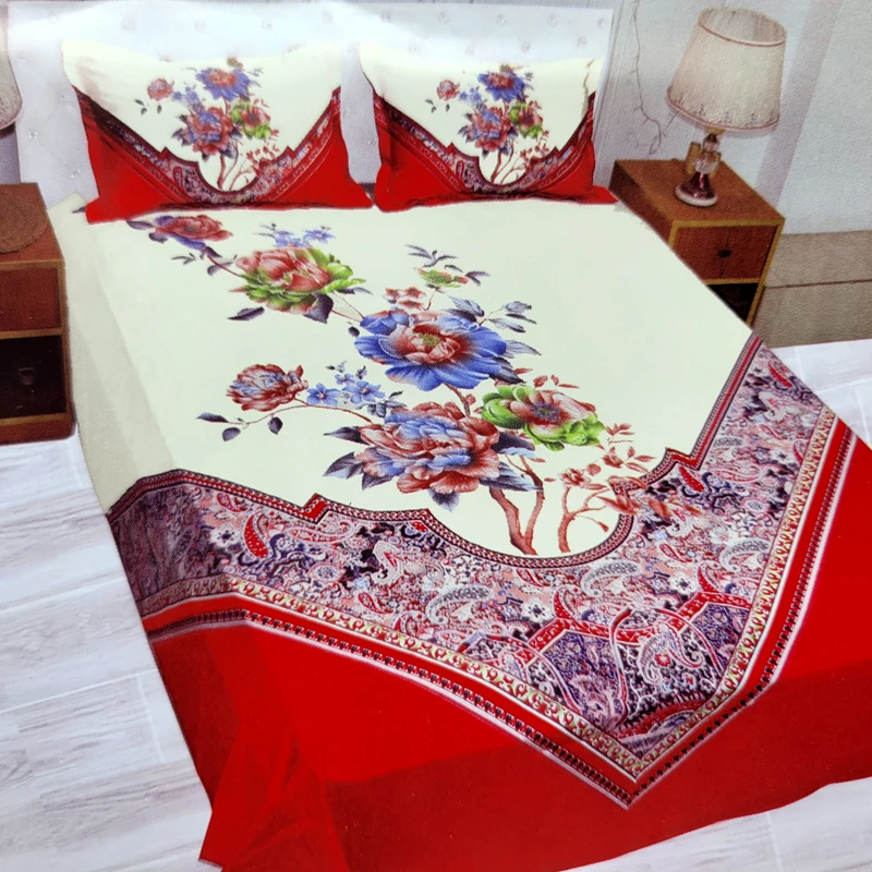 Home Tex Pannel Bedsheet