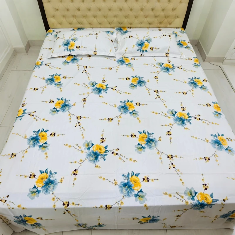 Home Tex Twill Cotton Bedsheet