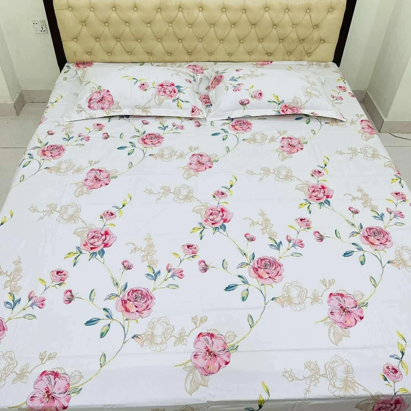 Home Tex Twill Cotton Bedsheet