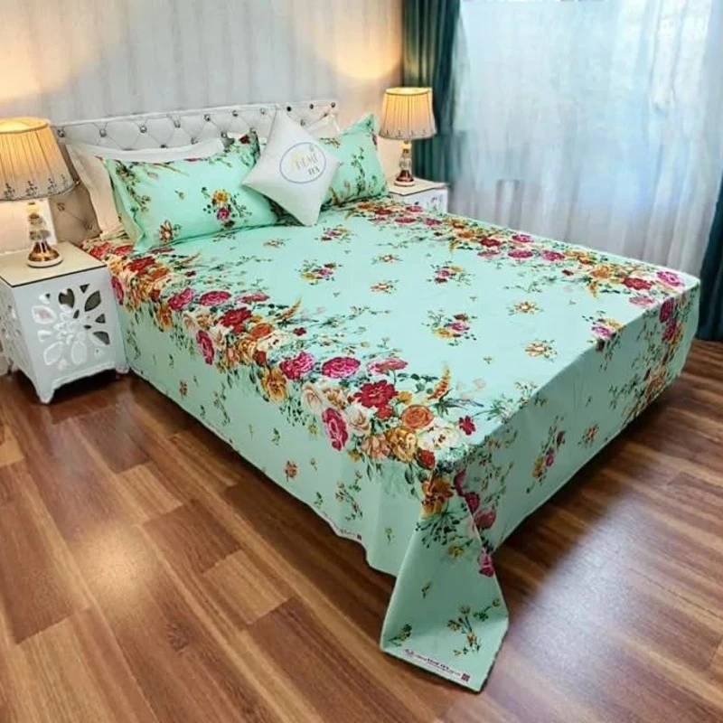 Home Tex Twill Cotton Bedsheet