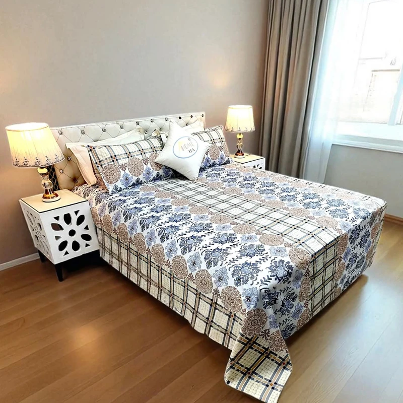 Home Tex J1 Cotton Bedsheet