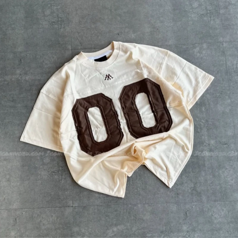 Premium Embroidery Drop Shoulder