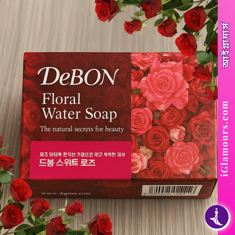 LG DeBON Floral Water Soap 100g - Image 3