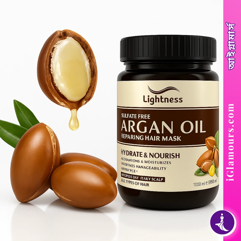 Lightness Argan Oil Repairing Hair Mask | 1000ml
