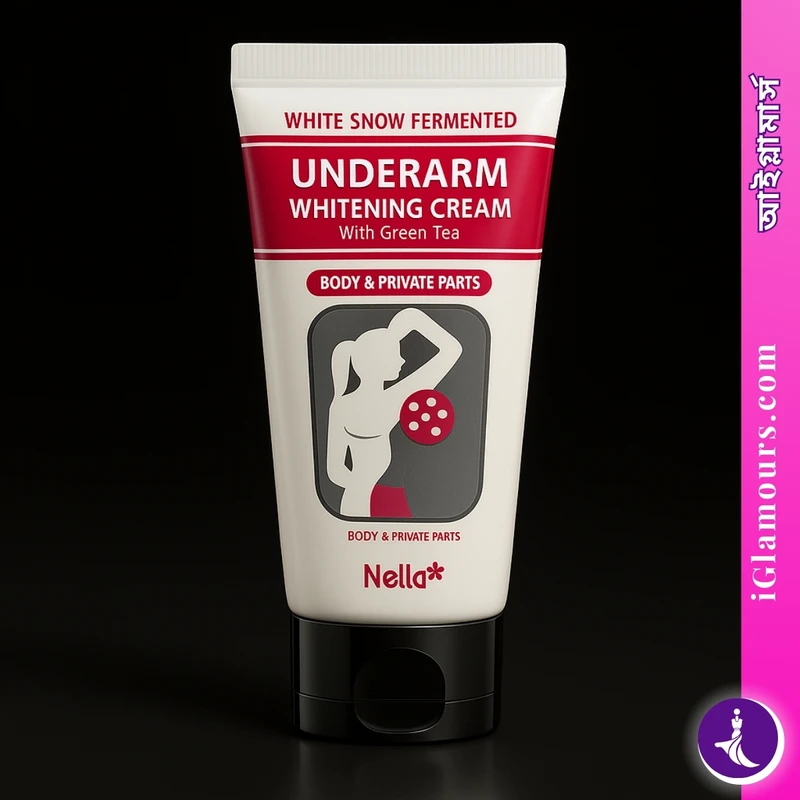 Nella White Snow Fermented Underarm Whitening Cream White Green Tea | 50 ML - Image 3