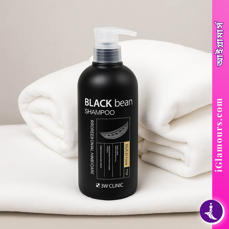 3W Clinic Black Bean Shampoo | 500ML - Image 3