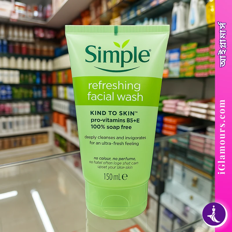 Simple Kind To Skin Refreshing Facial Wash Gel 150 ml