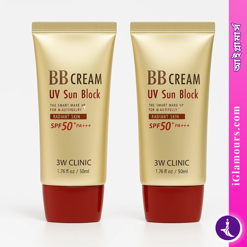3W CLINIC UV Sun Block BB Cream - Image 5