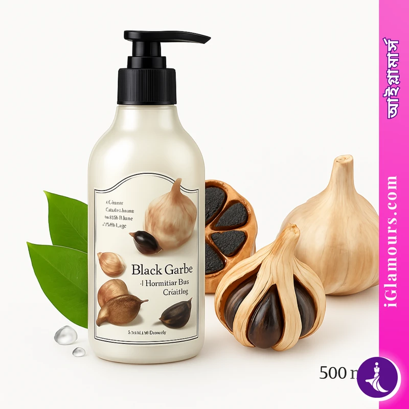 3W Clinic More Moisture Black Garlic Shampoo | 500 ML