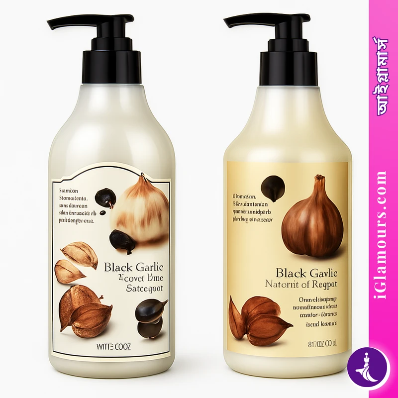 3W Clinic More Moisture Black Garlic Shampoo | 500 ML - Image 3