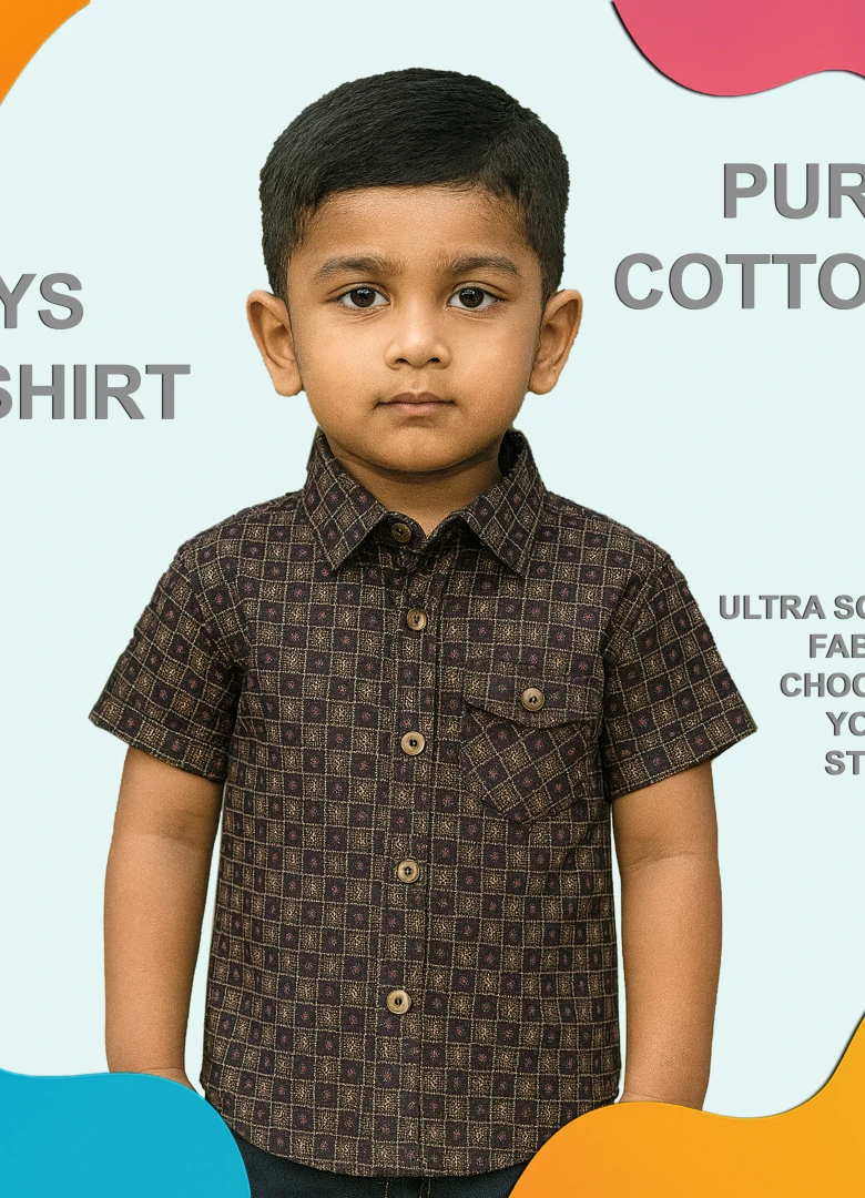 Boys Cotton Shirt