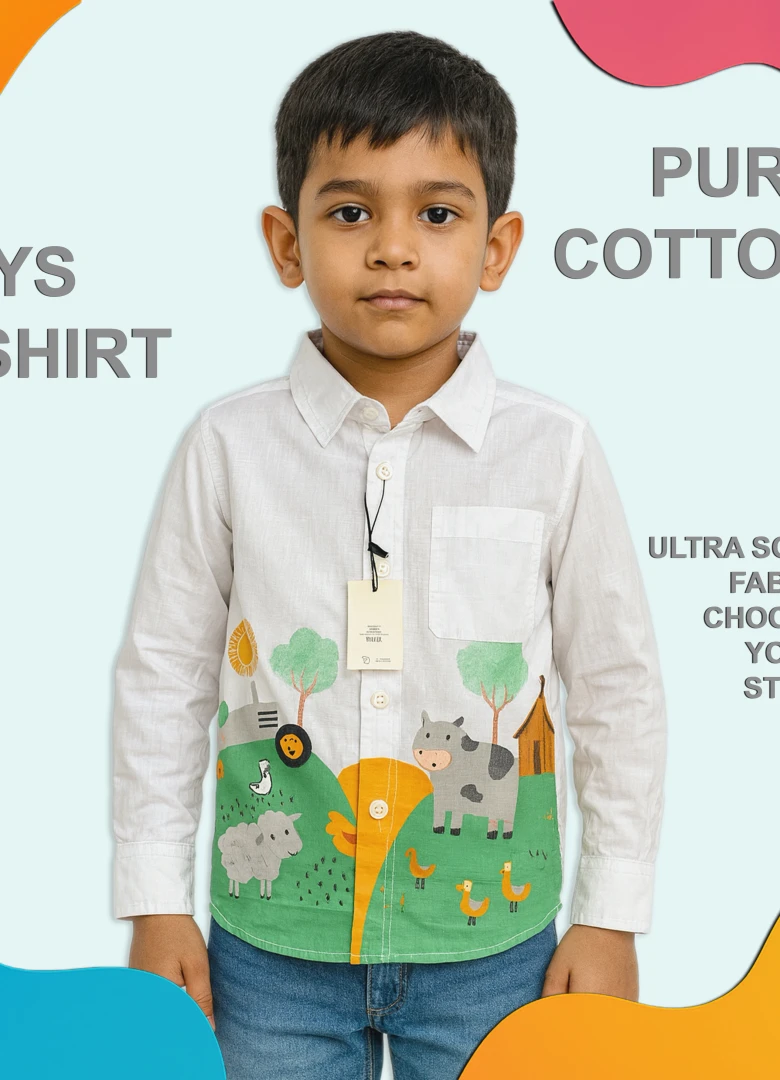 Boys Cotton Shirt