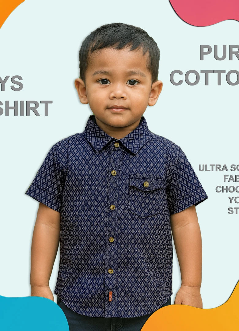 Boys Cotton Shirt - Image 3