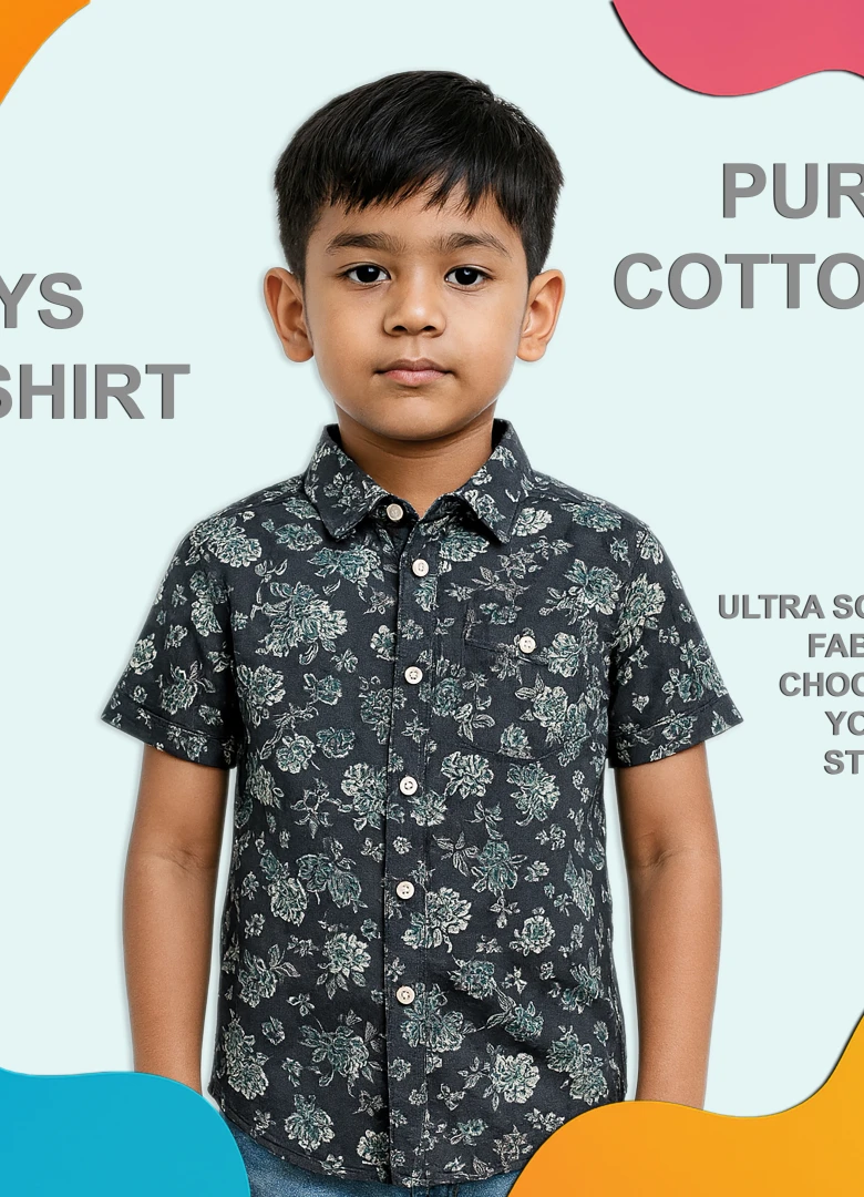 Boys Cotton Shirt - Image 5