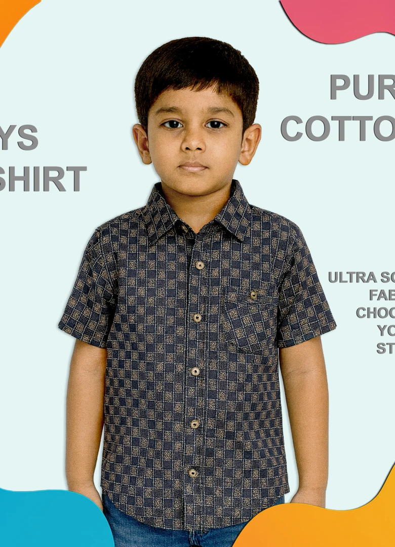 Boys Cotton Shirt - Image 6