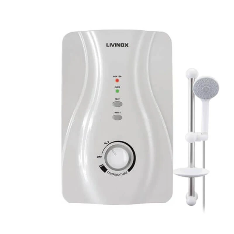 LIVINOX Instant Shower Heater with Pressure Pump – LV-WHWP21