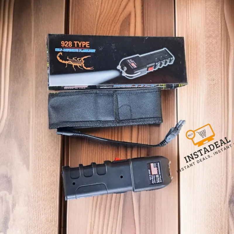 Self Defence Stun Gun-928 with Flashlight - Image 3