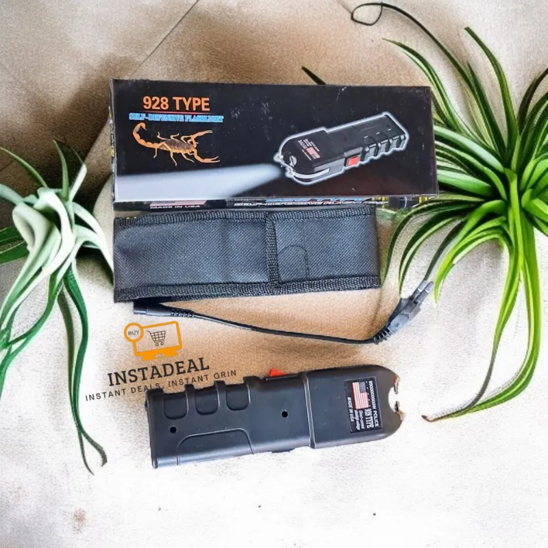 Self Defence Stun Gun-928 with Flashlight - Image 5