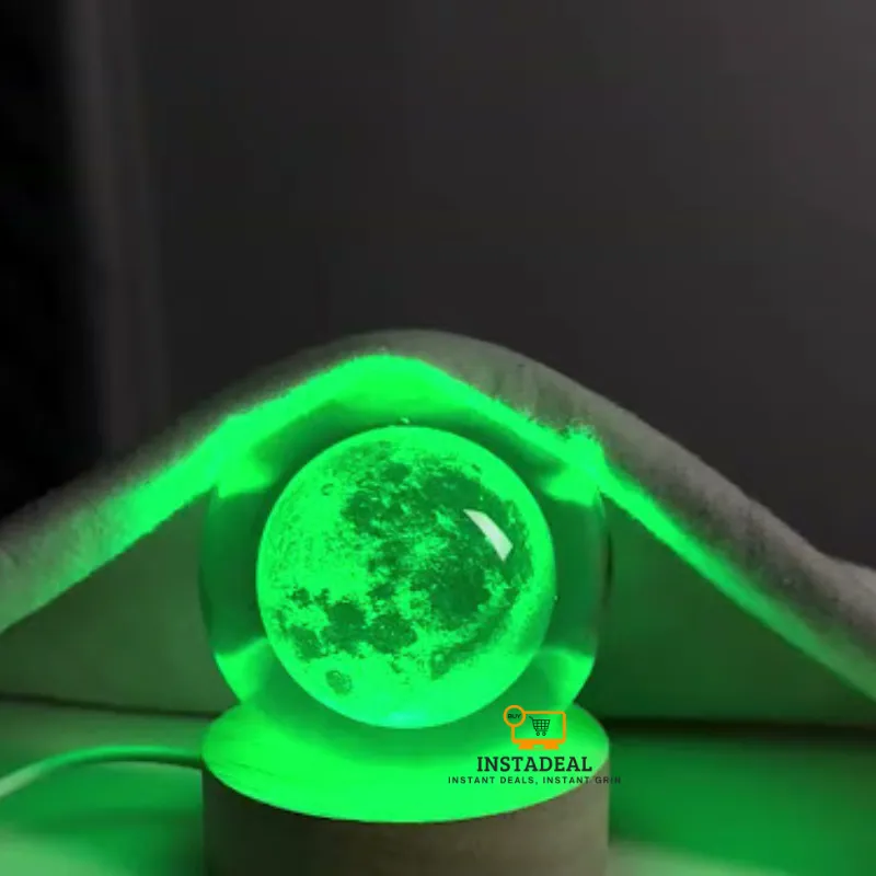 3D Crystal Ball – Moon - Image 7