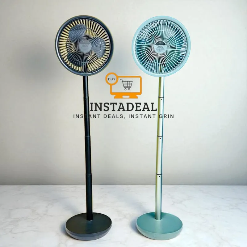 Xiaomi AISOLOVE F5 Pro Max (10,000mAh Battery) Rechargeable Fan – Green Color - Image 7