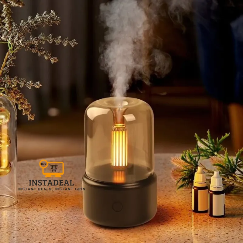 GearUP DQ702 Aroma Diffuser Humidifier (120ml) – White