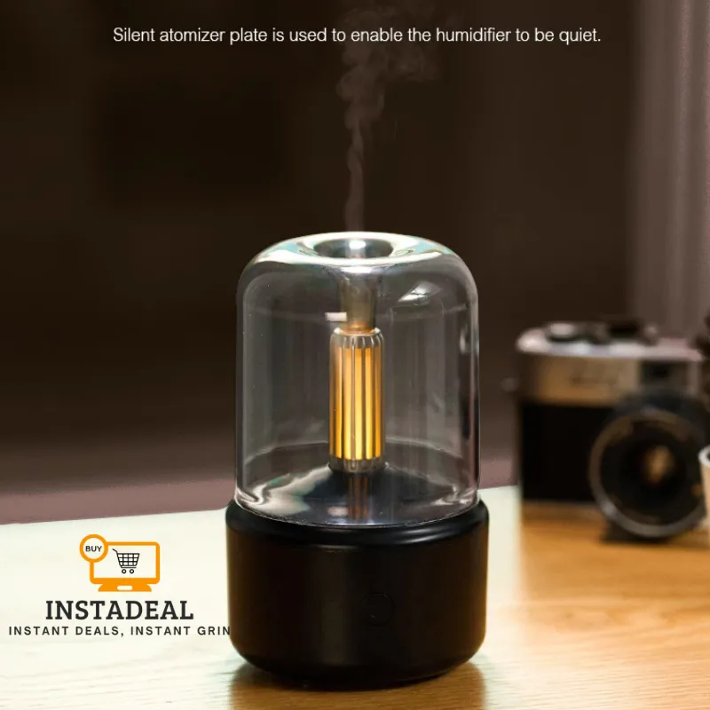 GearUP DQ702 Aroma Diffuser Humidifier (120ml) – White - Image 3