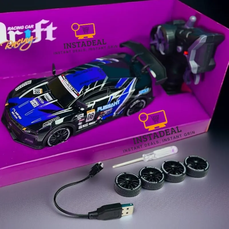 Remote Control Mini RC Drift Car (1: 20) – Phantom Purple