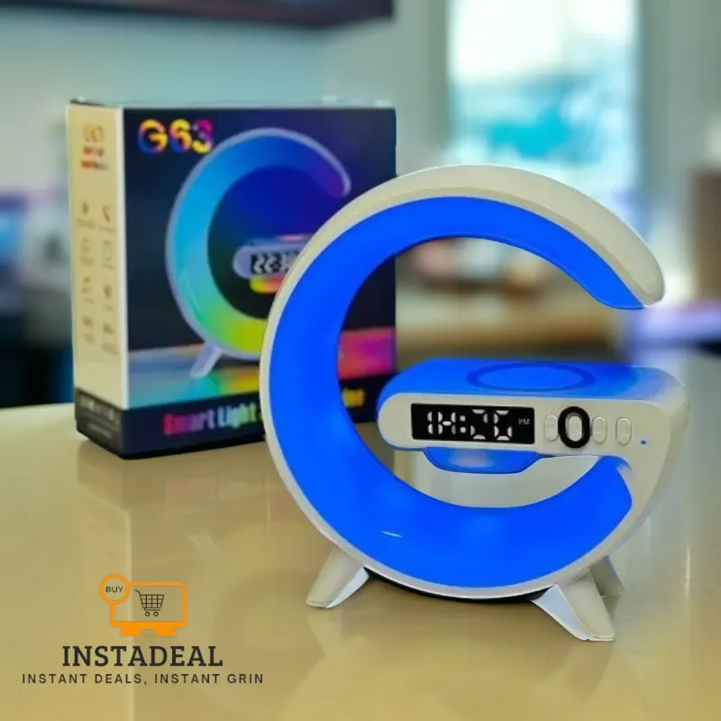 G63 Atmosphere RGB Light Bluetooth Speaker With Wireless Charging