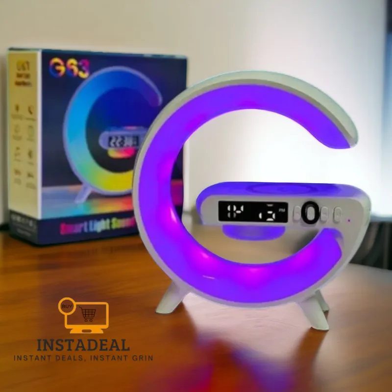 G63 Atmosphere RGB Light Bluetooth Speaker With Wireless Charging