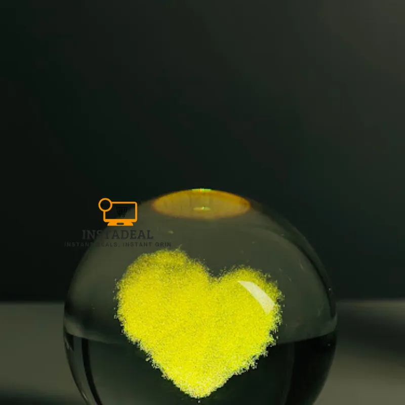 3D Crystal Ball – Cloud Love Shape (7 Color Base) - Image 4