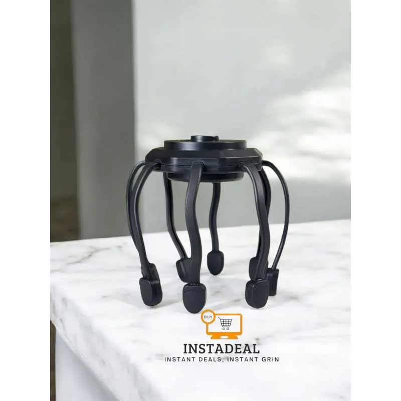 Electric Head Massager for Stress Relief, Scalp Massage, Physiotherapy Claw