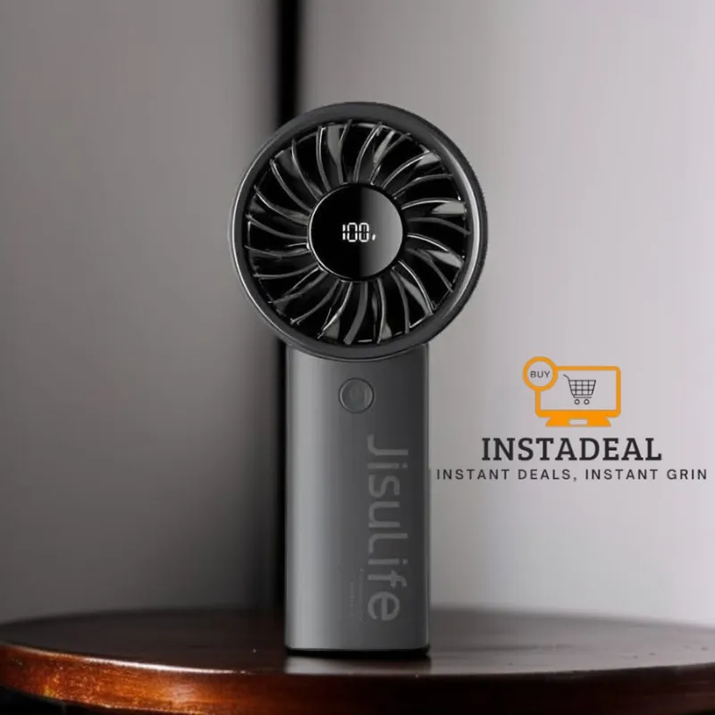 JisuLife Life 4 Handheld Fan – Black - Image 4