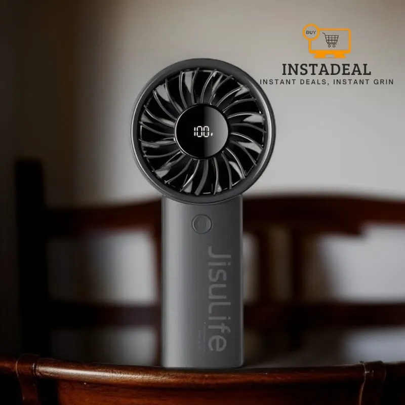 JisuLife Life 4 Handheld Fan – Black - Image 5