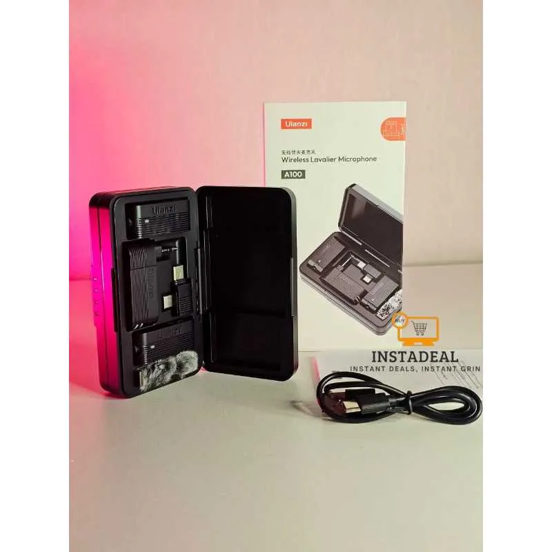 Ulanzi A100 Wireless Lavalier Microphone