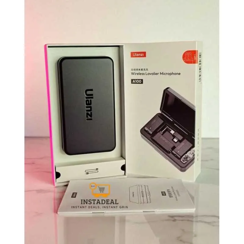 Ulanzi A100 Wireless Lavalier Microphone
