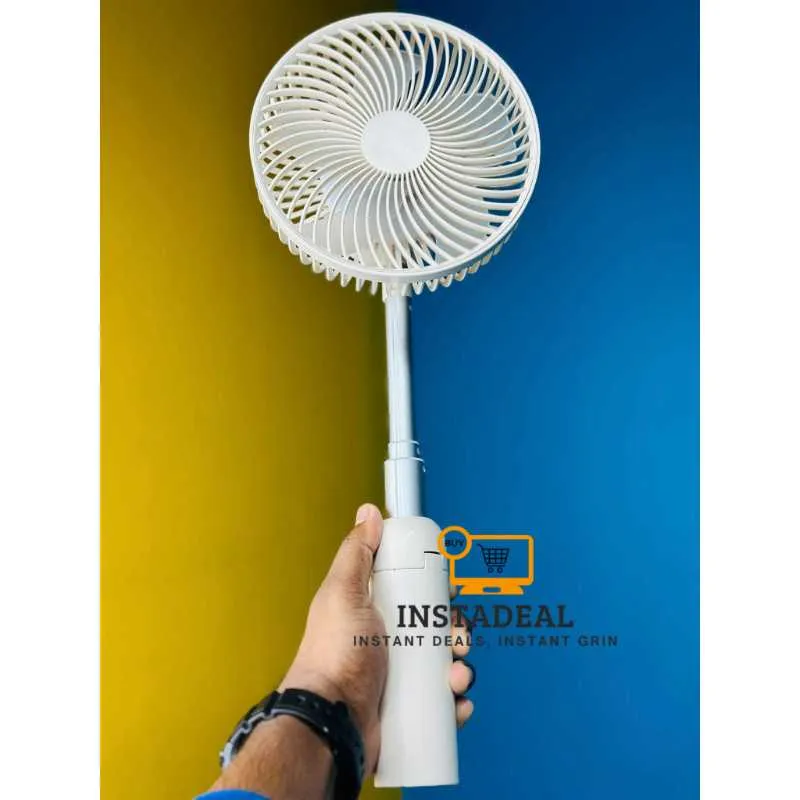 AZEADA PD-F27 Multipurpose Desktop Fan with Tripod Stand – Gray - Image 5