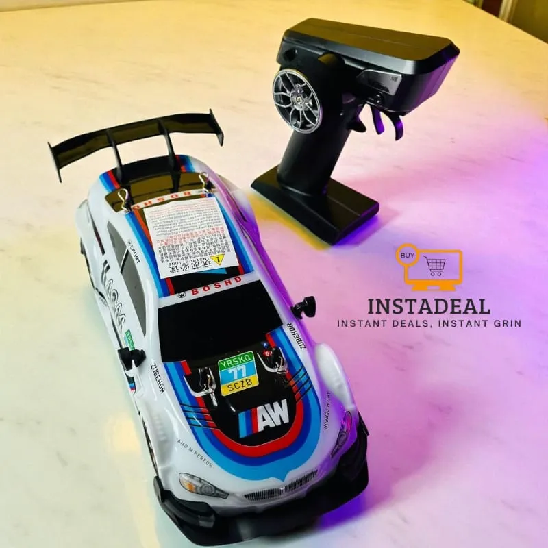 Remote Control RC Drift Sports Car – Blue - Image 8