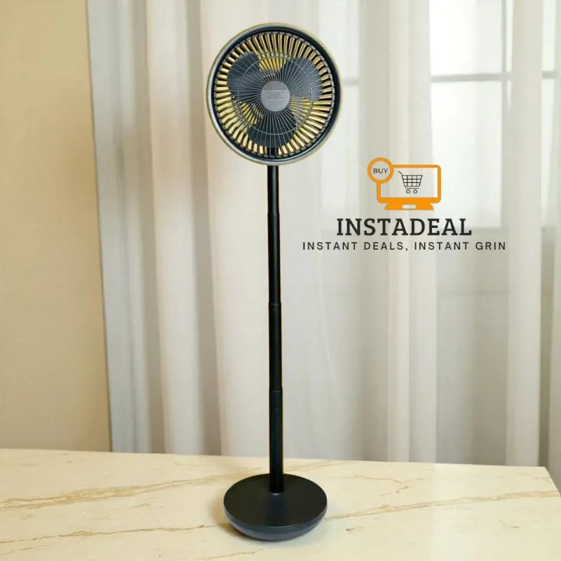 Xiaomi AISOLOVE F5 Pro Max (10,000mAh Battery) Rechargeable Fan – Black Color - Image 4