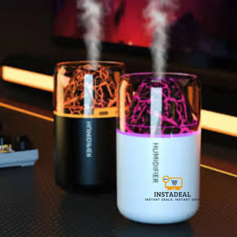 H05 Volcano Air Humidifier with Night Light – 180ML - Image 6