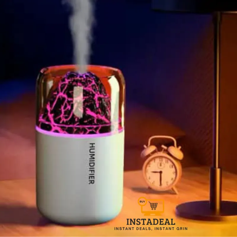 H05 Volcano Air Humidifier with Night Light – 180ML - Image 8