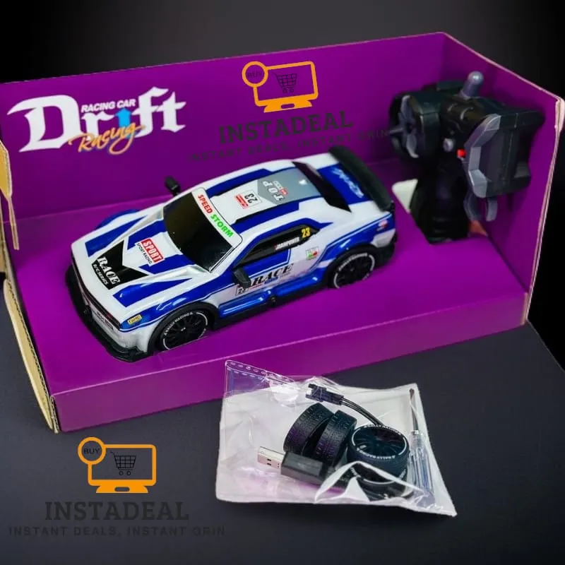 Remote Control Mini RC Drift Car (1: 20) – Blue