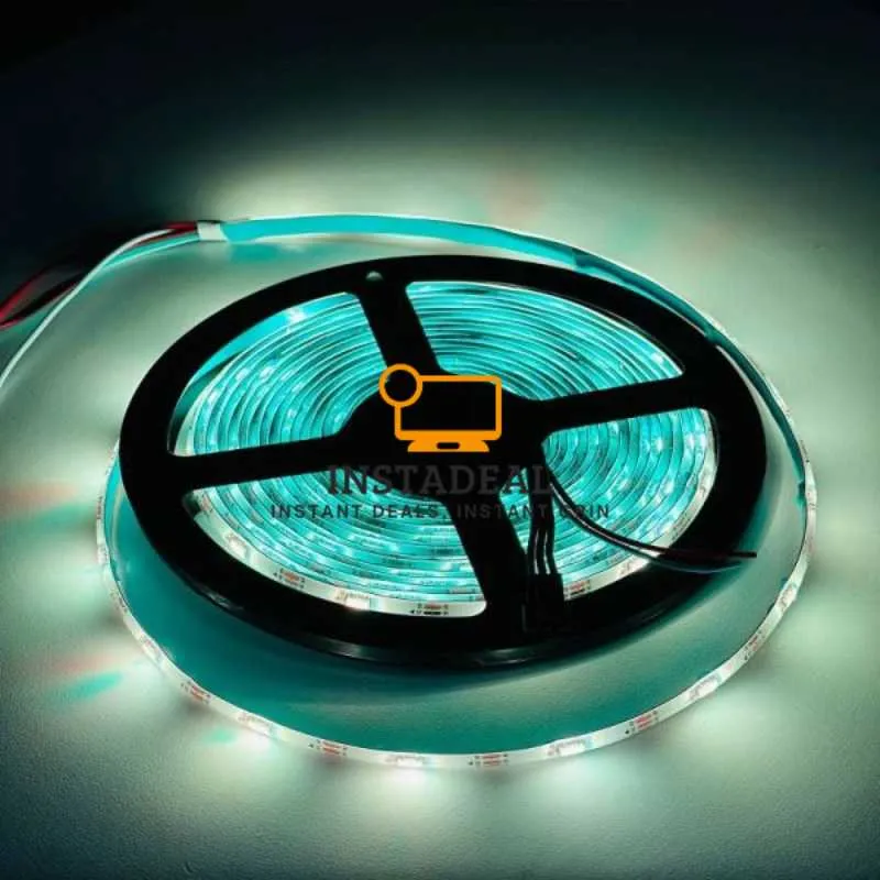 GearUP SL50W Waterproof 5 Meter RGB Strip Light with App and Remote Control (Music Sync)